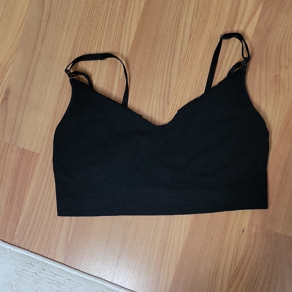 Hatch Black Nursing & Pumping Bra